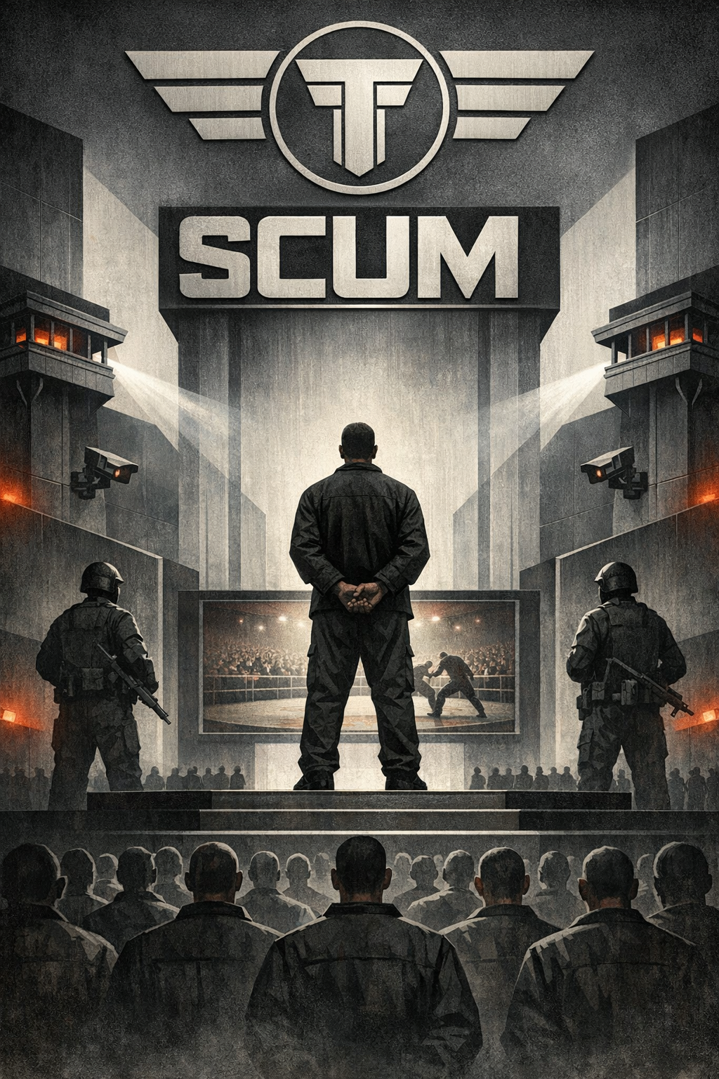 Affiche de propagande officielle SCUM.